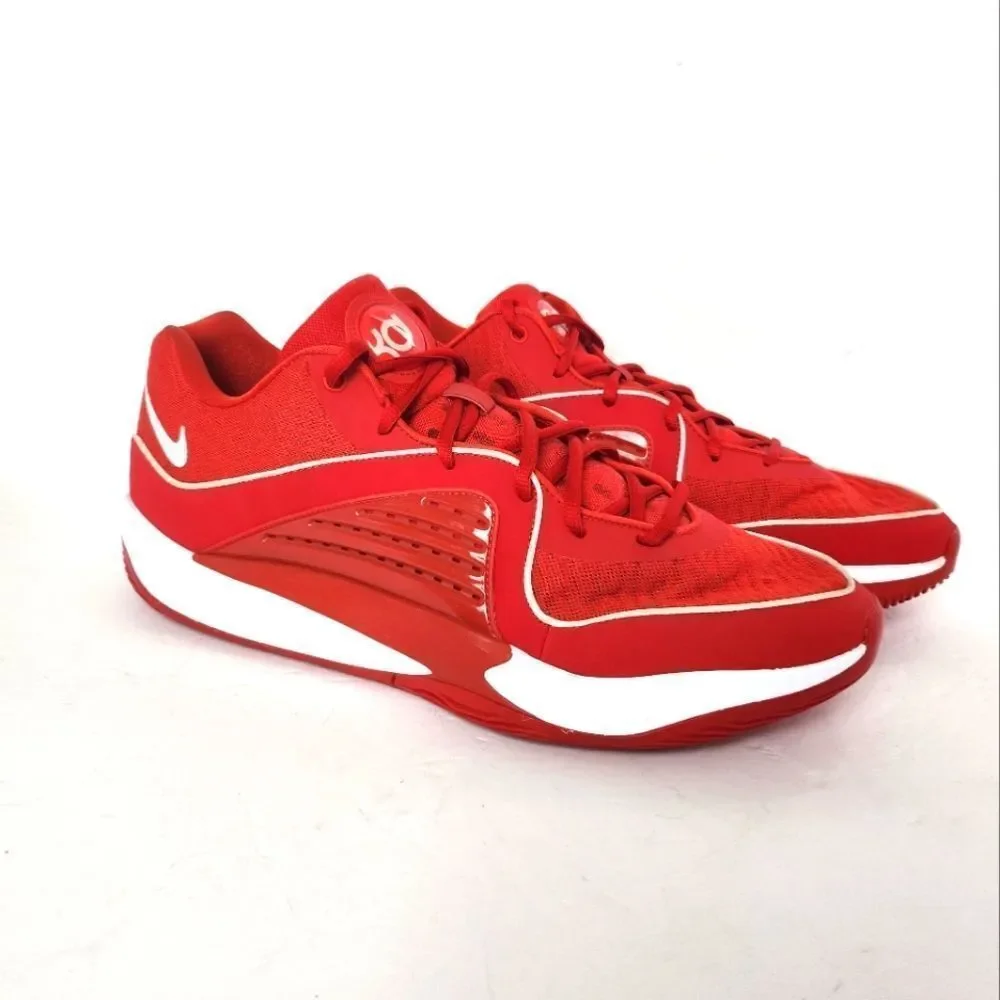Nike KD16 TB Promo University Red Basketball Shoes FN7091-600 Mens Size 17 New - Picture 2 of 7